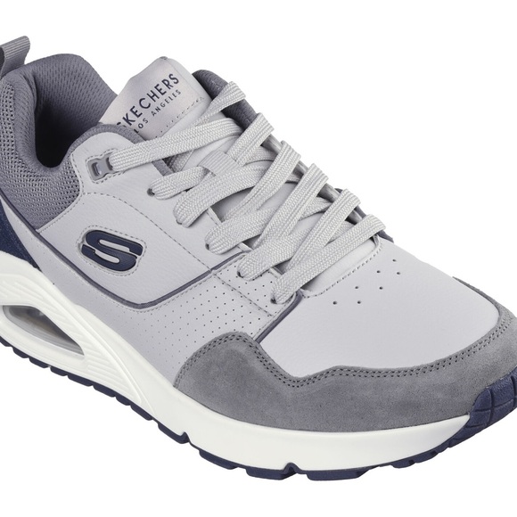 Skechers men’s uno retro one gray - Picture 2 of 5